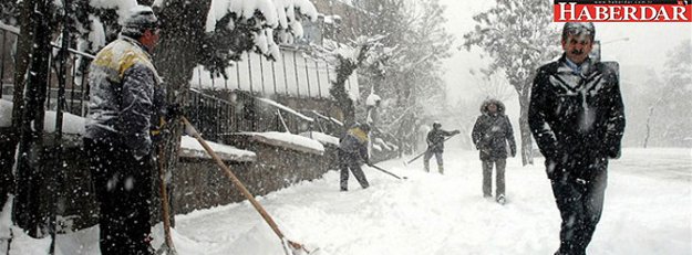 Kar kapıya dayandı!