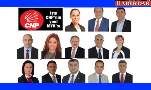 İşte CHP'nin yeni MYK'sı