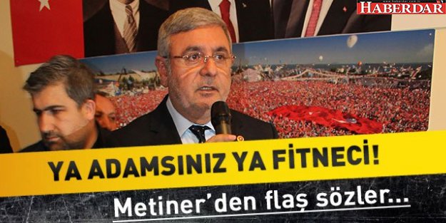 YA ADAMSINIZ YA FİTNECİ!