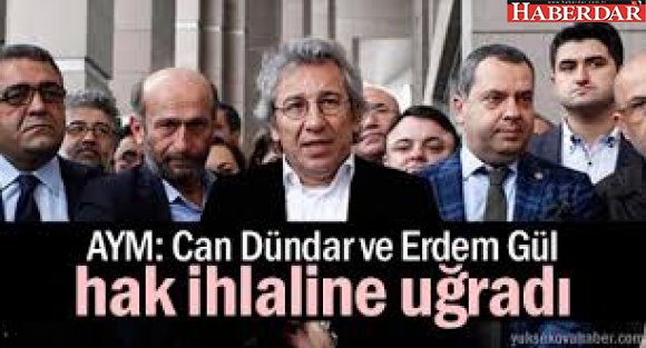 Can Dündar ve Erdem Gül'e tahliye kararı....