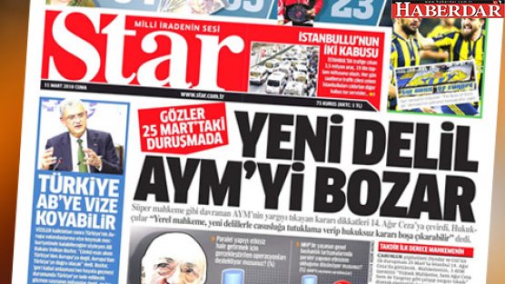 Star: Dündar 25 Mart'ta tutuklanabilir