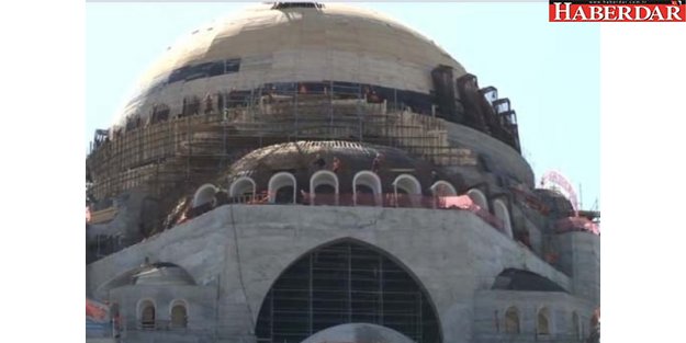 Çamlıca Camii’nde eylem