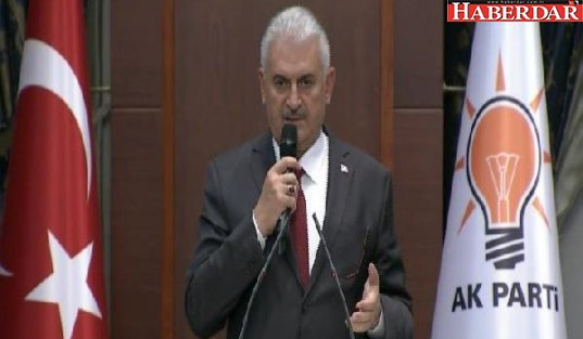 Başbakan Binali Yıldırım, "Terör örgütü silahları bırakabiliriz, konuşalım' diyor.