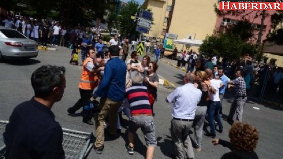 Bakırköy'de hastane önünde kavga