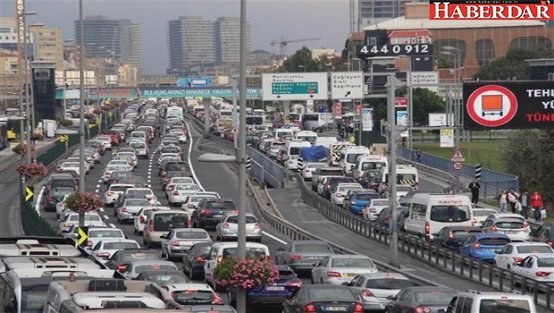 Bayram trafiği erken başladı