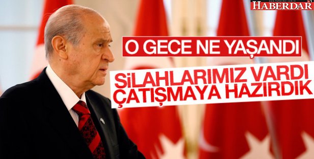 Darbe girişimi gecesi MHP Genel Merkezi