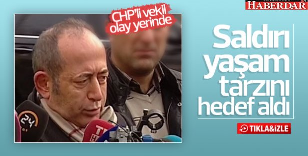 CHP'li vekil olay yerine gitti