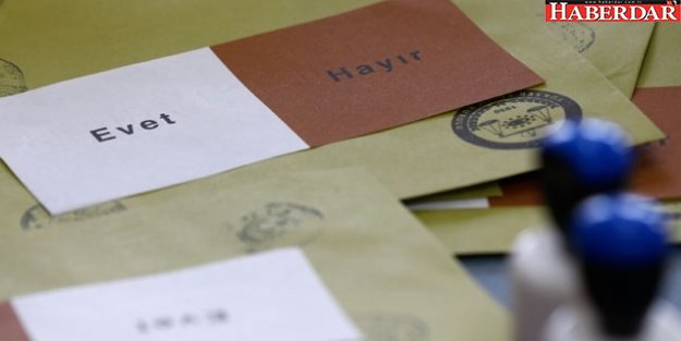 Referandumda oy verme işlemi başladı