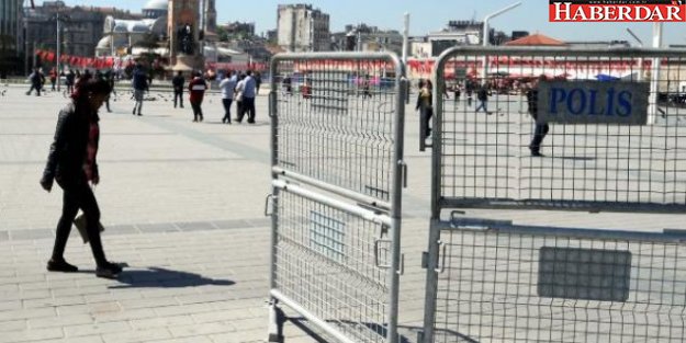 Taksim'de 1 Mayıs ablukası hazırlığı