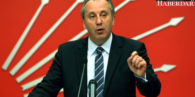 CHP'de genel başkanlık için ilk aday Muharrem İnce