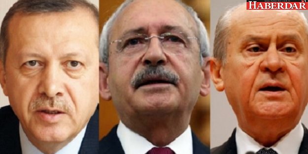 Erdoğan, Kılıçdaroğlu ve Bahçeli'den ortak tepki