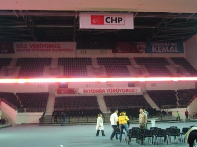 CHP kurultaya hazır