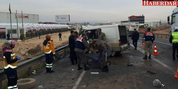 Gaziantep'te feci kaza: 5 ölü!