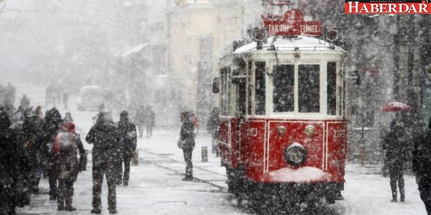 İstanbul'a kar için yeni tarih veridi; günlerce sürecek