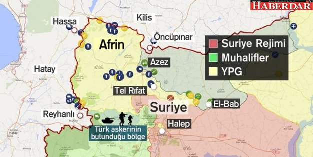 Afrin'e kara harekatı - Zeytin Dalı Harekatı'nda ikinci gün