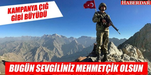 'Bu yıl hediyeler Mehmetçiğe!' Sosyal medyada hızla yayıldı