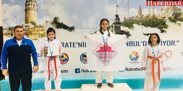 Çatalca Belediyesi Karate Takımından rekor