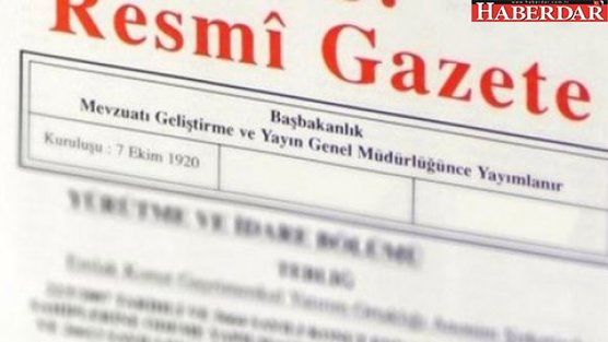 Cumhurbaşkanlığı geçici aday listesi Resmi Gazete'de