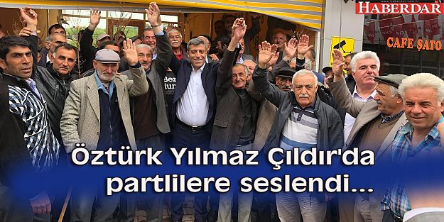 CHP Genel Başkan Yardımcısı Öztürk Yılmaz sahaya indi