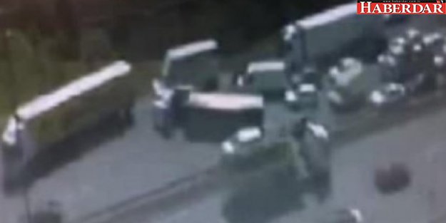 Başakşehir'de feci kaza: Trafik kilit