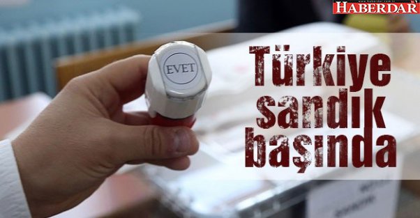 Türkiye sandık başında