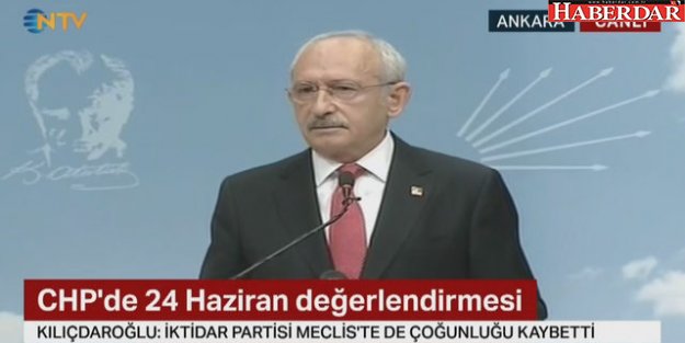 Kemal Kılıçdaroğlu'ndan ilk açıklama: Seçimin tek kaybedeni AK Parti'dir