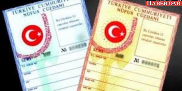 Yeni kimliklerle ilgili yeni gelişme: Sistem değişti