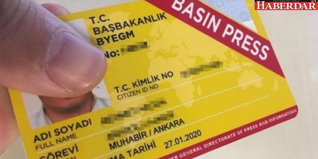 Sarı basın kartı almak isteyenler artık oraya başvuracak!