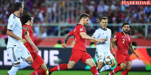 Türkiye, Uluslar Ligi'nde Rusya'ya 2-1 yenildi