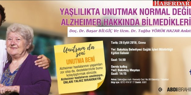 ALZHEIMER HAKKINDA BİLMEDİKLERİNİZ