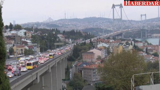 Boğaz'da intihar girişimi trafiği