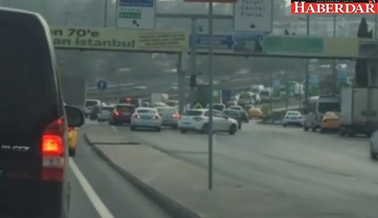 Trafik Bahanesiyle E-5'i Birbirine Kattılar