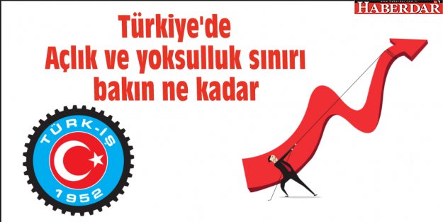 Türkiye'de Açlık ve yoksulluk sınırı bakın ne kadar