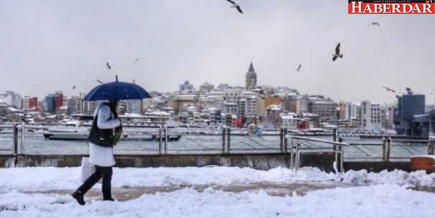 İstanbul'a kar yağışı başladı!