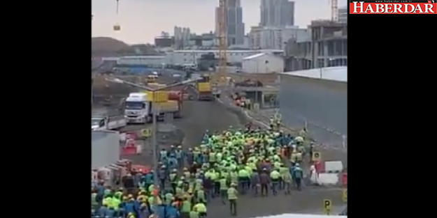 İstanbul'da binlerce işçi eyleme başladı!