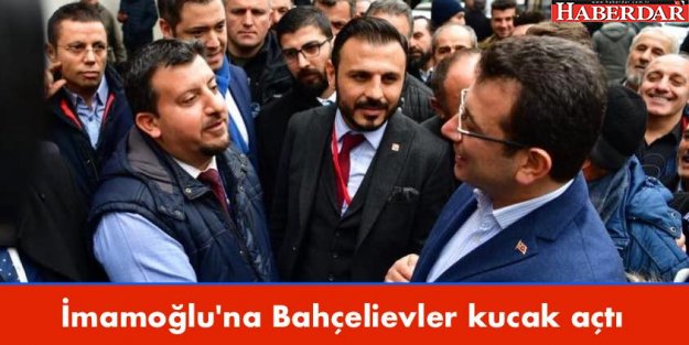 Ekrem İmamoğlu'na Bahçelievler kucak açtı