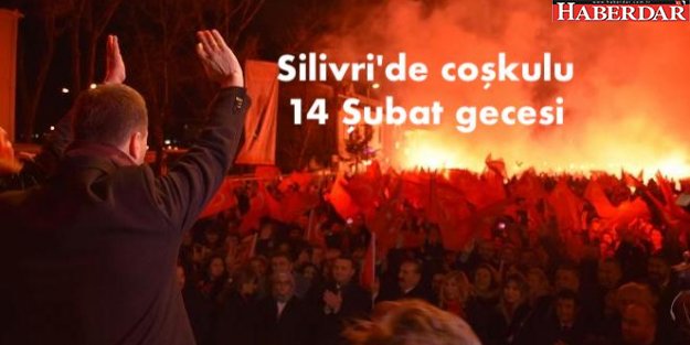 Silivri'de coşkulu 14 Şubat gecesi