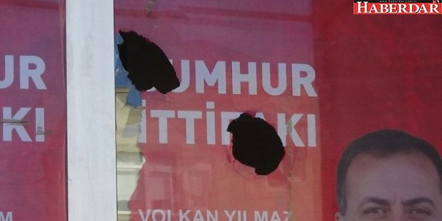 Cumhur İttifakı'nın Seçim Bürosuna Taşlı Saldırı