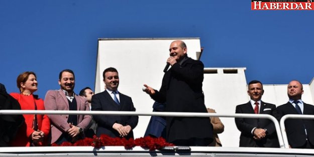 Süleyman Soylu Silivri'de konuştu