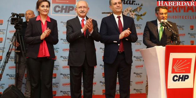 CHP Genel Başkanı Kemal Kılıçdaroğlu Kemal Deniz Bozkurt için oy istedi