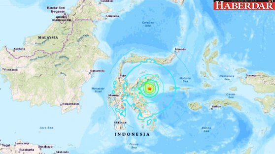 Endonezya'da 6.8 büyüklüğünde deprem! Tsunami uyarısı verildi...