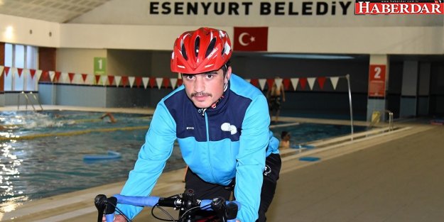 Hem engelli, hem evsiz ama hedefi dünya şampiyonluğu