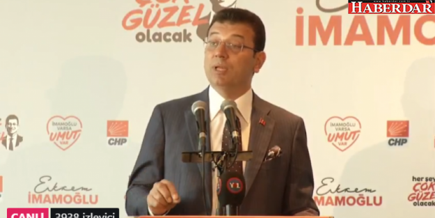 Ekrem İmamoğlu, İstanbul için çözümlerini açıklıyor