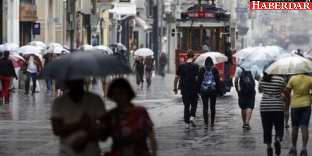 İstanbul yağışlı havanın etkisi altında