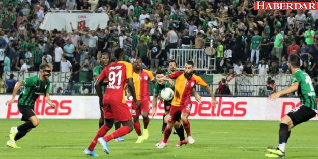 Galatasaray, açılış maçında Denizlispor'a mağlup oldu