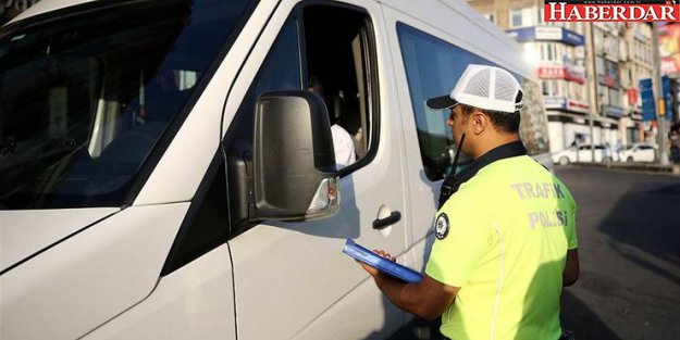 İstanbul'da servis araçlarına denetim