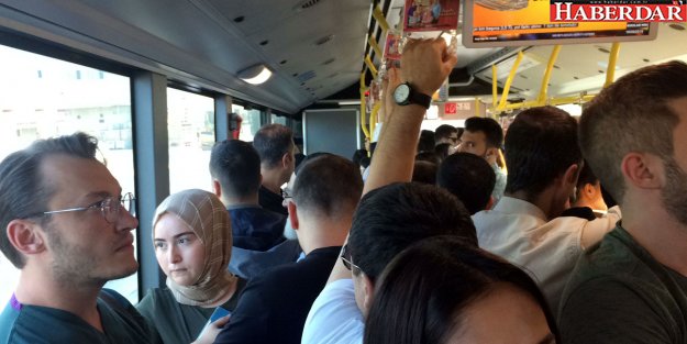 Metrobüs çilesi başladı