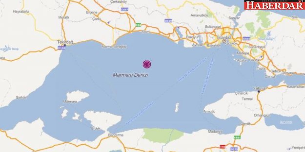 İstanbul'da deprem!