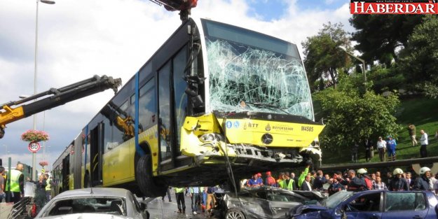 Metrobüs kazalarına karşı önlem alınacak