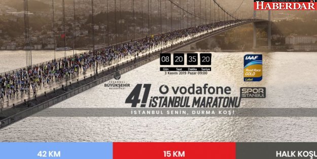 Vodafone 41. İstanbul Maratonu için Halk Koşusu kayıtları başladı